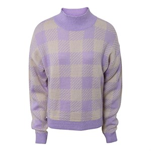 HOUNd - Buffalo Checks Knit, Lavender